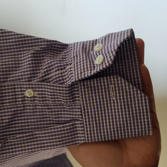 Structure Long Sleeve Shirt Neck Size 16-16.5  LG - Picture 4 of 5